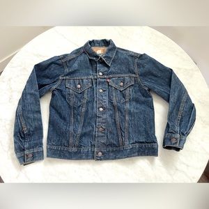 Vintage Levis 70505 0217 Denim Trucker Jacket - Size 42 - Type 3 - Made In USA